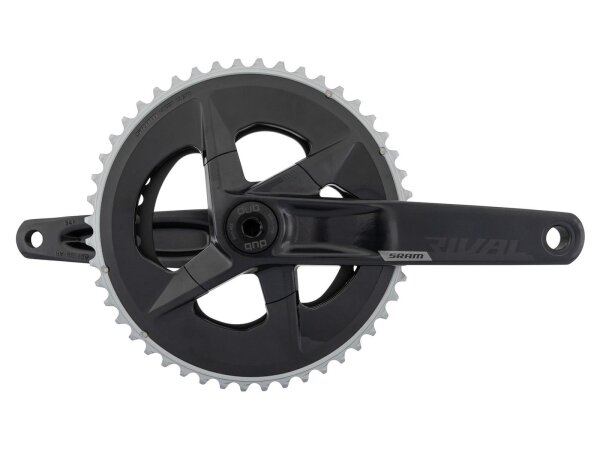 SRAM Kettenradgarnitur Powermeter "Rival AXS" 2-fa 35 / 48 Zähne,