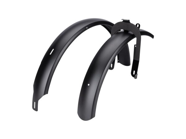 TERN Schutzblechgarnitur Aluminium, schwarz matt 20 ", 70 mm br