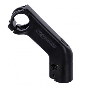 Ergotec Vorbau HIGH BARRACUDA i AHEAD 31,8 - 110mm, 45°, int. Kabelführung, Safety Level 6, schwarz matt