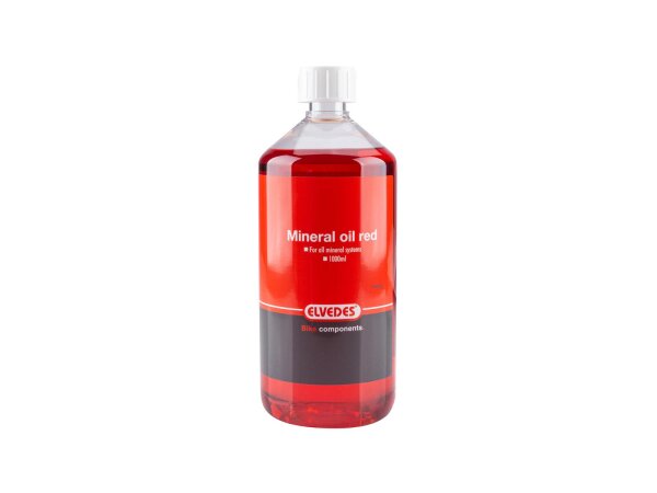 ELVEDES Bremsflüssigkeit "Red" Mineralöl für hydra 1000 ml Flasch