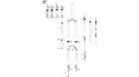ROCKSHOX Federgabel Recon TK / RL B1 2020 RL, 1,0 mm Gew