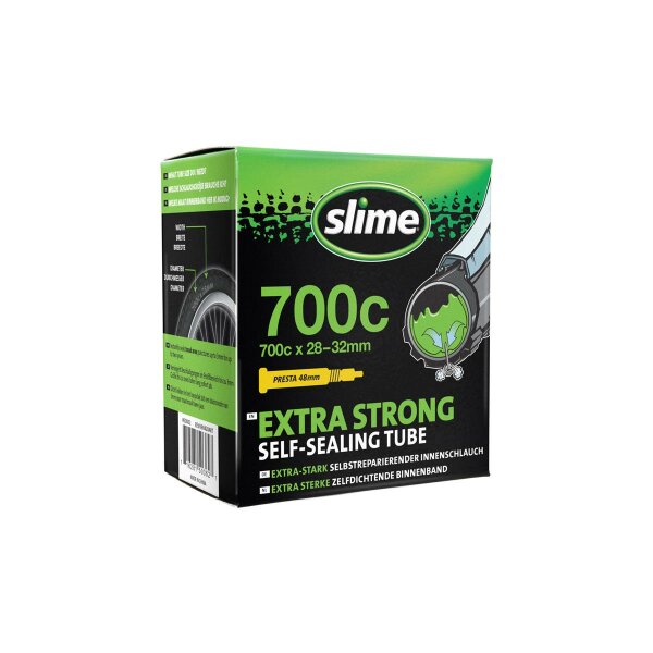SLIME Schlauch 28", 28-622, 700 x 28C, 30-622, 700 x 30C, 32-622,