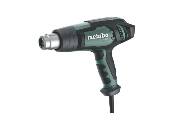 METABO Heißluftgebläse "HG 16-500" 1600 W, 2 Tempe im Koffer (met