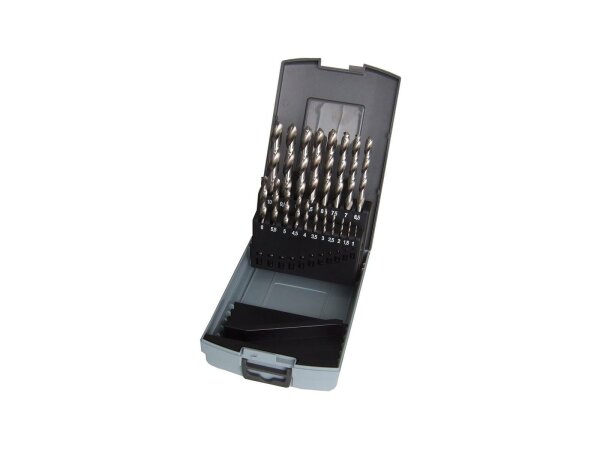 PRO Spiralbohrersatz HSS-G, Typ N, DIN 338, 0,5 mm Ø 1 - 10 mm, 1
