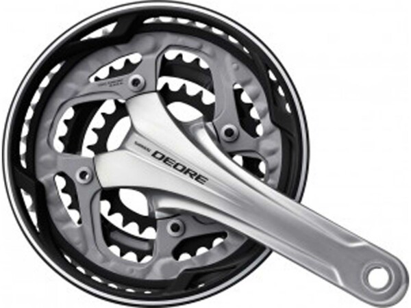 KRG Shimano T 611 48/36/26 175mm FC-T 611, silber, mit  KSS, Festachse