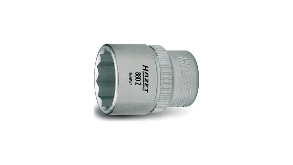 HAZET Steckschlüsseleinsatz 3/8", 12-kant, kurze A SW 12 mm