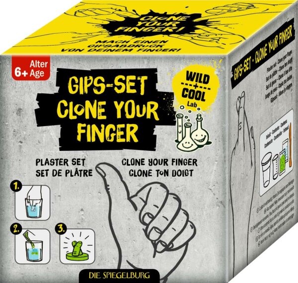 Gips-Set "Clone your Finger" Wild+Cool