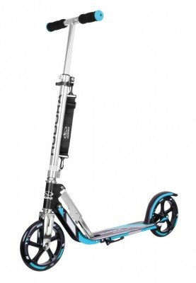 City Scooter Big Wheel Hudora Alu 8" 205 schwarz/blau 205mm