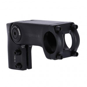 Ergotec Vorbau SEPIA XL AHEAD 50 31,8 - 110mm, winkelverstellbar 0°- +60°, Safety Level 5, schwarz matt