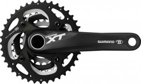 KRG Shimano Deore XT 22/30/40 175mm FC-M 782 Hollowtech II, mit Achse, 10-f.