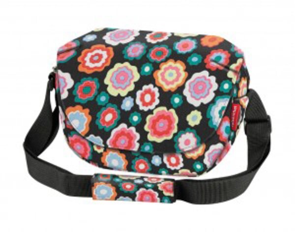 Schultertasche KLICKfix Fun Bag 25x19x8cm, happy flowers, 4ltr, 400g