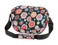 Schultertasche KLICKfix Fun Bag 25x19x8cm, happy flowers,...