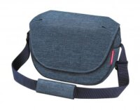Schultertasche KLICKfix Fun Bag 25x19x8cm, twist blue,...