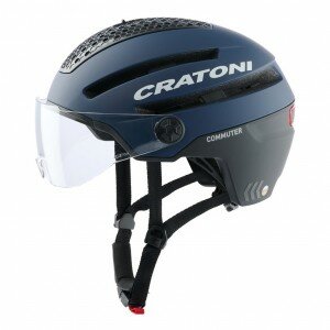 Fahrradhelm Cratoni Commuter (Pedelec) Gr. S/M (54-58cm) blau matt