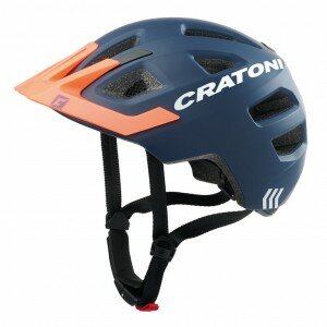 Fahrradhelm Cratoni Maxster Pro (Kid) Gr. S/M (51-56cm) blau/orange matt