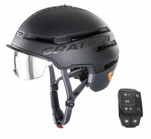 Fahrradhelm Cratoni Smartride 1.2 (Ped.) Gr. M/L (58-61cm) schwarz matt