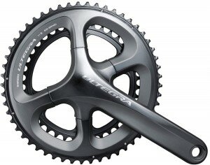 krg shimano ultegra 39/53 zähne 170mm fc6800 hollowtech ii, m. achse, 11-fach