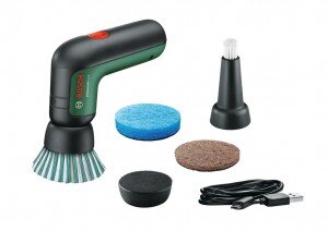 AkkuReinigungsbürsteBOSCH UniversalBrush kabellos inkl 3,6V USB Lader und Zubehör