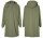 Fahrrad Regenponcho Basil Mosse olive green, Gr. XL/XXL, unisex