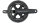 SHIMANO Kettenradgarnitur "Dura Ace FC-R9200" 2-fa 40 / 54 Zähne,