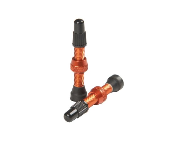 STANS Ventil SB-verpackt, Aluminium, SV, paarweis 35 mm, orange