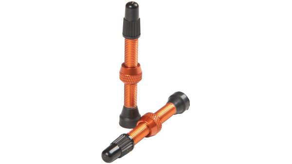 STANS Ventil SB-verpackt, Aluminium, SV, paarweis 44 mm, orange