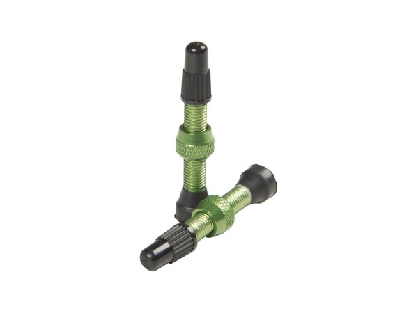 STANS Ventil SB-verpackt, Aluminium, SV, paarweis 35 mm, grün