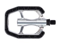 WELLGO Pedal "LU-T4" 1/2", Aluminiumkörper, rutsch silber / schwa