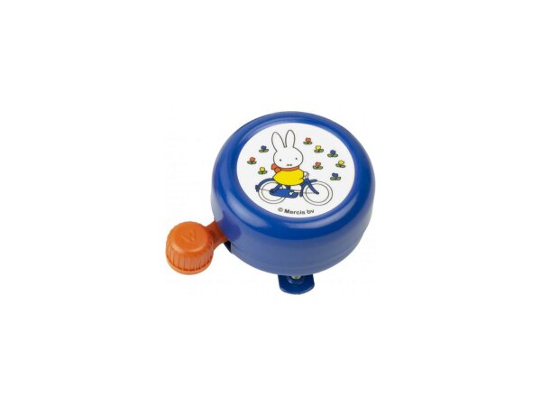 WIDEK Kinderglocke "Miffy" SB-verpackt, Stahl, ver blau mit Fahrr