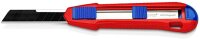 KNIPEX Cuttermesser "CutiX" Universal, für Abbrech rot / blau
