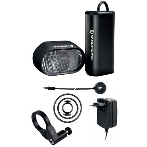 Akku-Scheinwerfer M99 Mini PRO B54, Supernova, schwarz, 1600