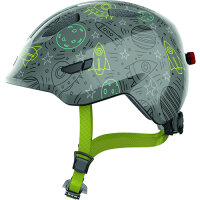 Smiley 3.0 LED grey space, S= 45-50cm, Abus Helme, 67298