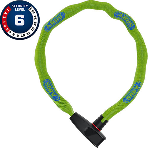 Catena 6806K/85, L = 85cm, Ø = 6mm, neon grün, Abus, 90290
