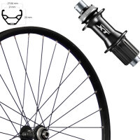 Hinterrad 28" schwarz Disk Centerlock SE, Taurus21,...