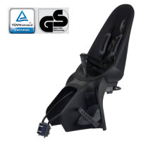 Kindersitz QIBBEL AIR, Rahmenmontage, black, Widek, Q950