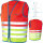 Kinder Wasabi Jacket, rot/grün, Größe S, Wowow, 110069