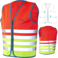 Kinder Wasabi Jacket, rot/grün, Größe L,...