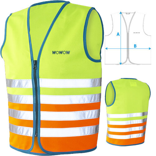 Kinder Wasabi Jacket, grün/orange, Größe L, Wowow, 110076