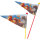 WIDEK Sicherheitswimpel Hochflexibler Glasfibersta "Animals Kingd