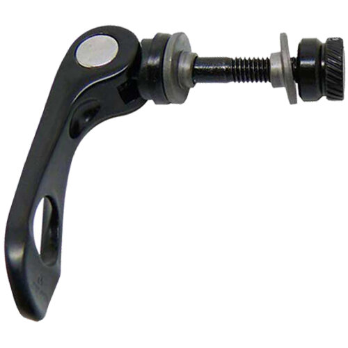 Schnellspanner Sattelstütze Alu, ø = M6, schwarz, Messingsch
