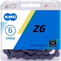 Kette KMC Z6, 114 Glieder, grau, Karton, KMC, 303711