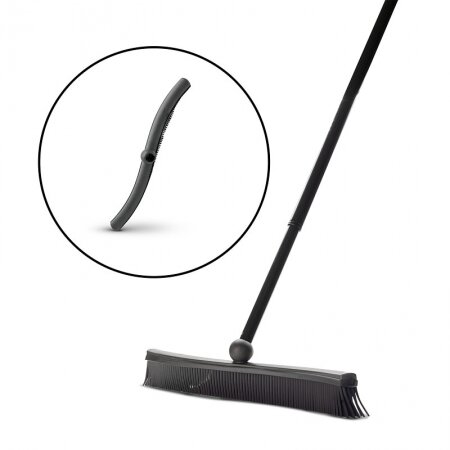 ProWin V7 Universalbesen S Form LINE S800 Teleskopstiel schwarz/anthrazit