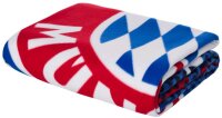 FC Bayern München Fleecedecke Fan navy Mia san mia 24387 150x200cm