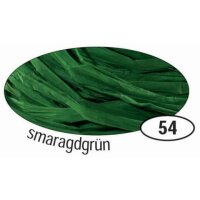 Raffiabast 50g grün Bund