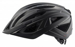 Fahrradhelm Alpina Haga LED schwarz matt, Gr.58-63