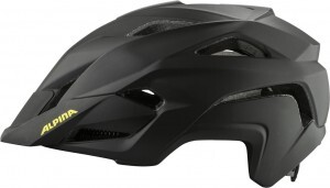 Fahrradhelm Alpina Kamloop schwarz/neongelb matt, Gr.56-59cm