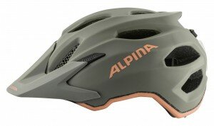 Fahrradhelm Alpina Carapax Jr. Flash moon/grey/peach matt, Gr.51-56cm