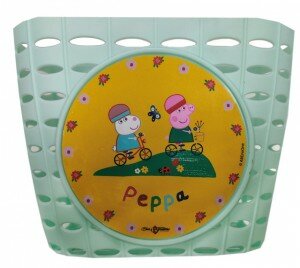 BIKE FASHION Kinderkorb Mit Lasche zur Lenkerbefes "Peppa Pig"