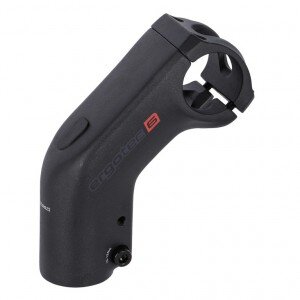 Ergotec Vorbau HIGH BARRACUDA i AHEAD 31,8 - 90mm, 45°, int. Kabelführung, Safety Level 6, schwarz matt