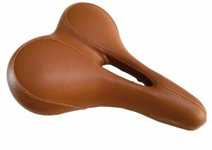 Bequemsattel P&P Luftikus 508 braun, Uni, 280x217mm, 726g